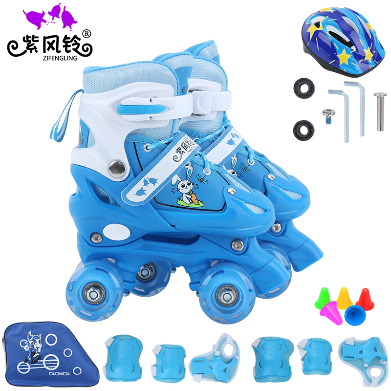 New blue, double-trained, shoe + kit + bag